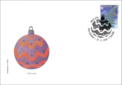 NOVO LETO 2008 - ZAJČEK POD JELKO